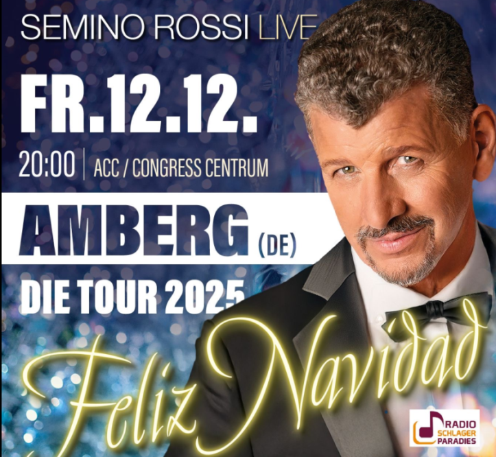 Semino Rossi Feliz Navidad Weihnachtstour 2025